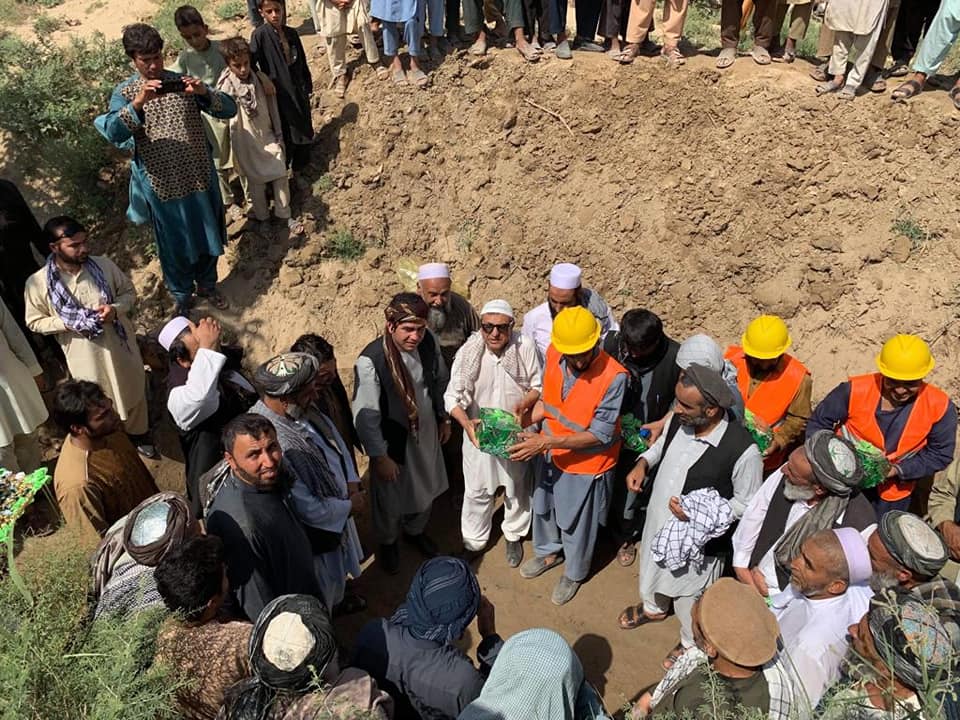 کانال آبیاری «وچه اونی» بلخ بازسازی میشود