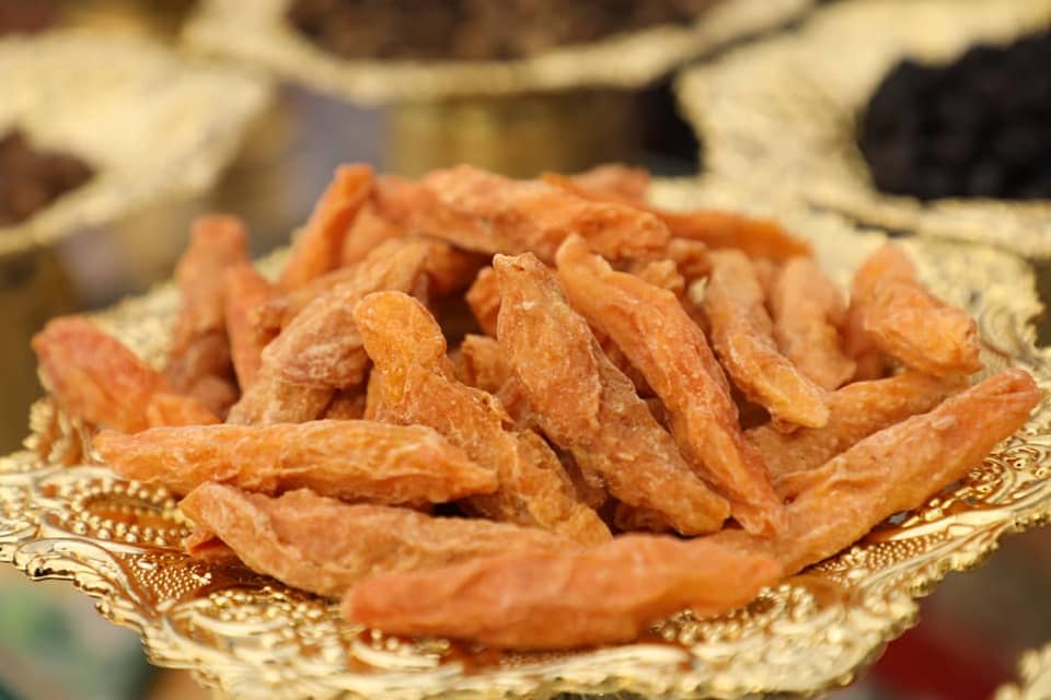 میوه خشک در نمایشگاه هرات!