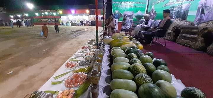نمایشگاه محصولات زراعتی به مناسبت صدمین سالروز استرداد استقلال کشور در ولایت بادغیس!