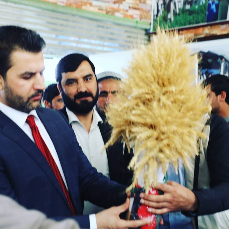 یک آلبوم گُلچین از بیست‌چهارمین نمایشگاه محصولات زراعتی در بادام‌باغ کابل.