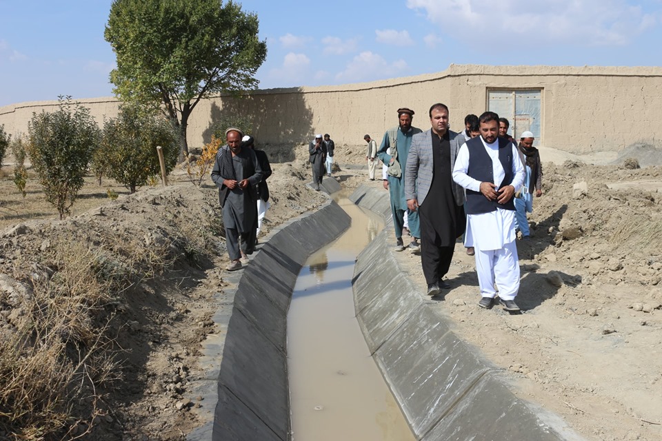  پکتیا کې د دوو کانالونو د رغولو چارې روانې دي