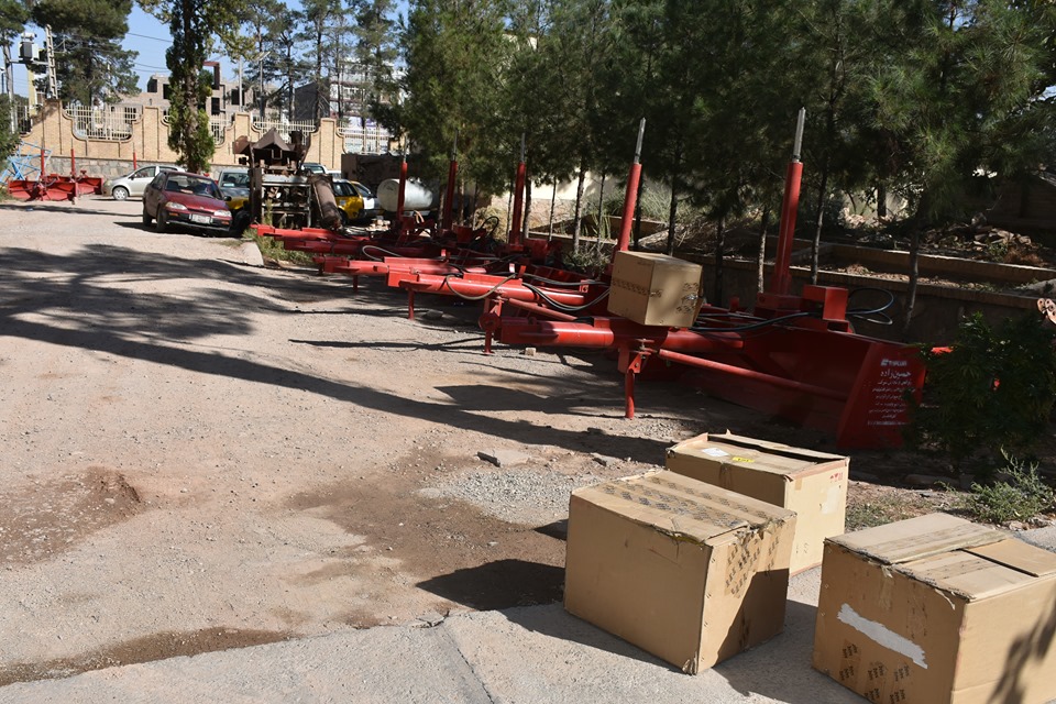 Herat Farmers Receive Eight Land Laser Leveling Machines