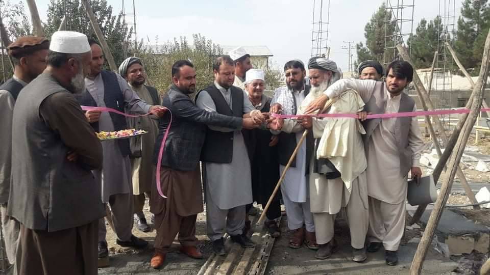 Construction of Two Milk Collection Centers Begins in Kunduz