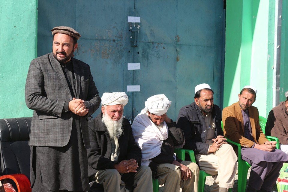 پکتیا کې پر ۵۰ بزګرانو د قوریې جوړولو اړونده توکي ووېشل شول
