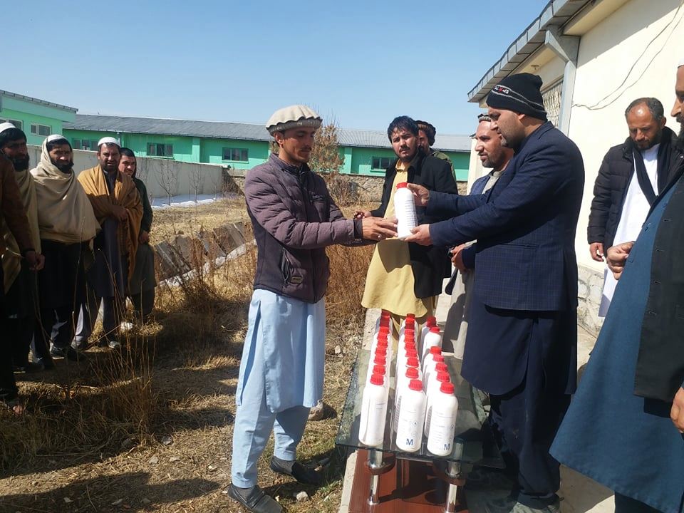 پکتیا کې د شاتو مچیو د کنې ضد درمل ووېشل شو