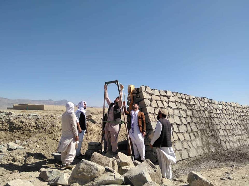 د پکتیا مرکز ګردیز کې د دوو سربندونو او کانالونو چارې د بشپړېدو په درشل کې دي