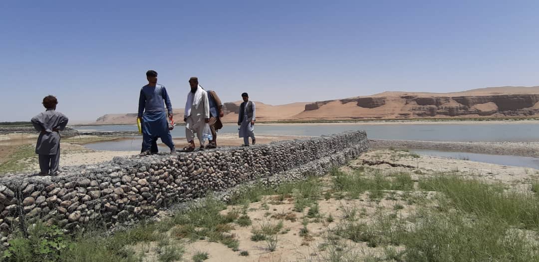 د هلمند ناوې ولسوالۍ کې د لسګونه جریبه ځمکو د تخریب مخه نیول کیږي