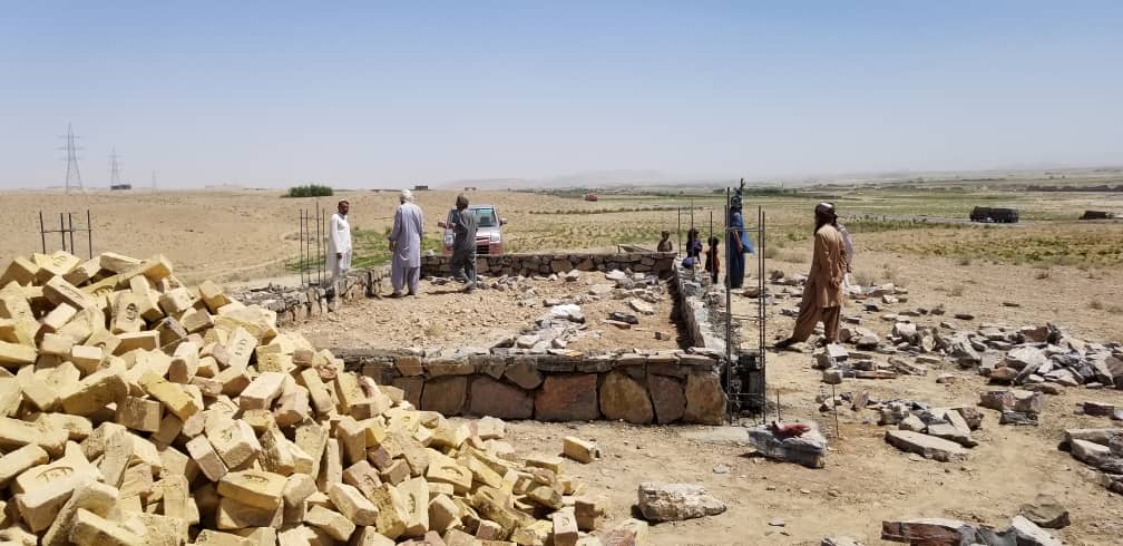 زابل ولایت کې د ممیزخونو جوړولو انځورونه