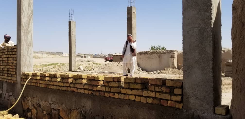 زابل ولایت کې د ممیزخونو جوړولو انځورونه