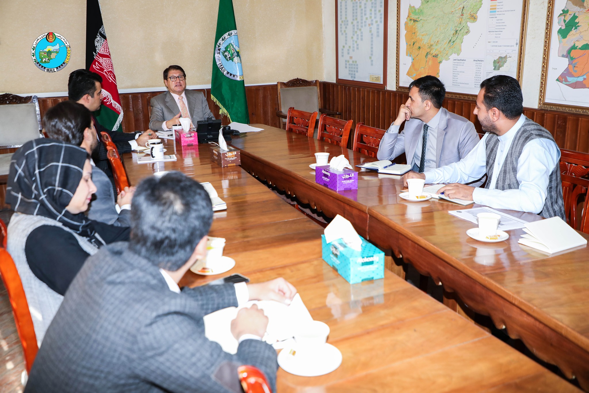 report of the Horticulture Value Chain Project presented to the Acting Minister of the Ministry of Agriculture