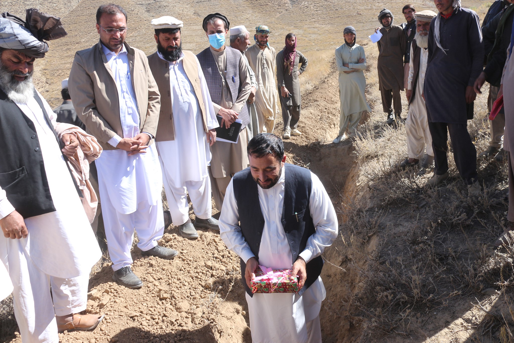 پکتیا کې د آبرېزې جوړولو چارې پیل شوې