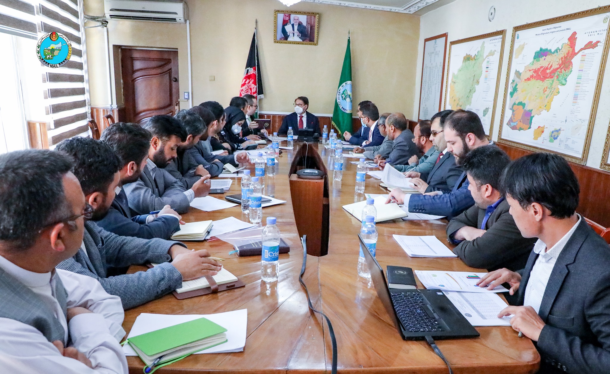 Budget Discussed at the Meeting; The Ministry of Agriculture has spent 62% of its development Budget