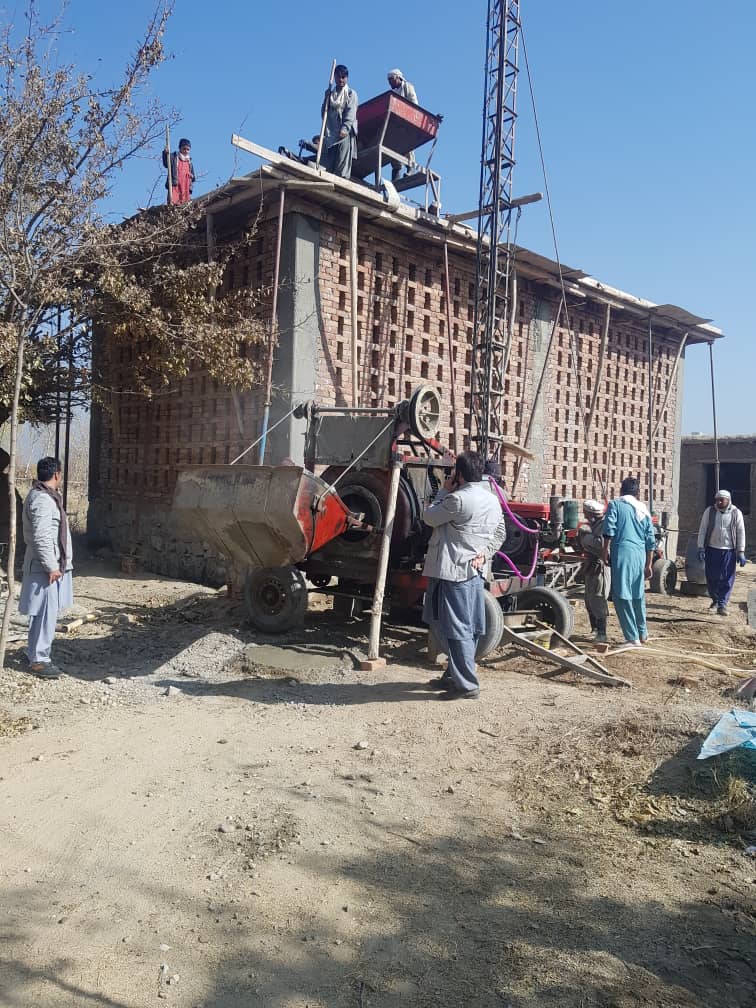 Construction of Parwan’s Raisin Houses is near to be completed