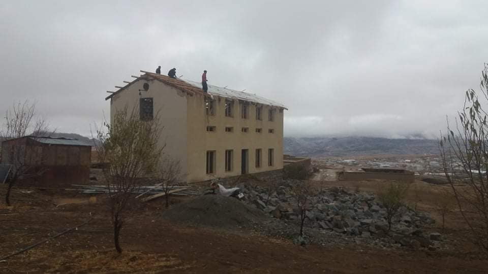 آلبوم تصویری از شماری از سردخانه‌های صفرانرژی برای نگهداری سیب و ذخیره‌گاه‌های کچالو در ولایت دایکندی که به تازه‌گی تکمیل شده است.