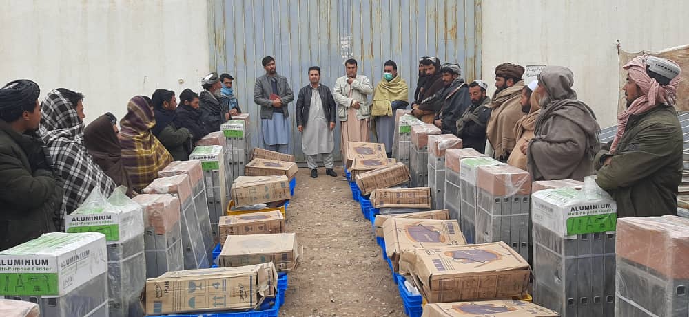 26 Gardeners Received Gardening equipment in Badghis