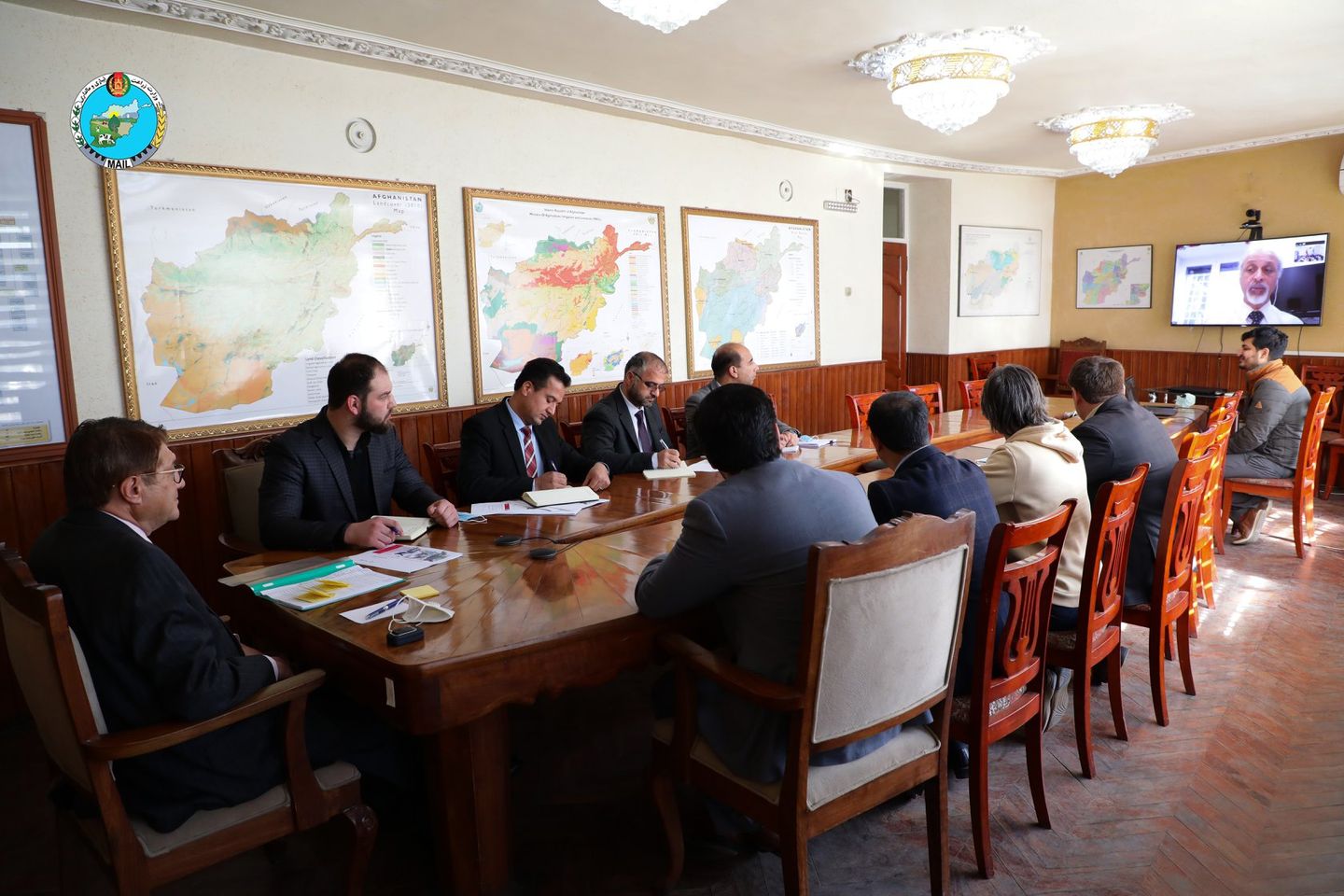 Ahadi & Samekto Discuss Implementation of Agriculture Project in Afghanistan