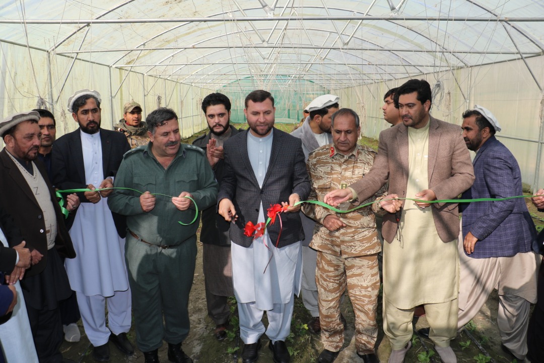 د ننګرهار روداتو ولسوالۍ کې ۱۵ شنې خونې جوړ او ګټې اخیستنې ته وسپارل شول