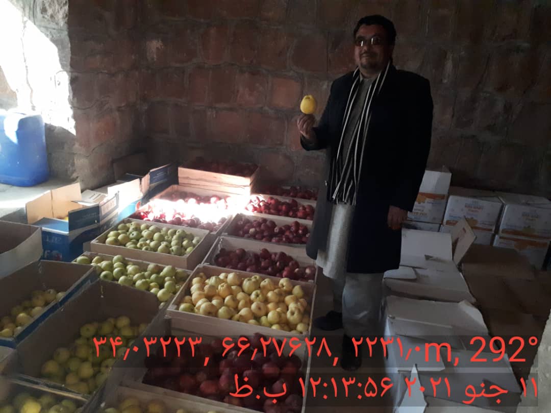MAIL has built 21 zero-energy apple storages in Daikundi province during the fiscal year 1399.