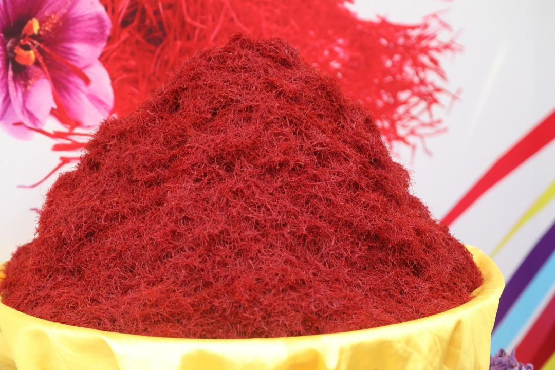 Pridful production of Afghanistan: high quality saffron from Herat.