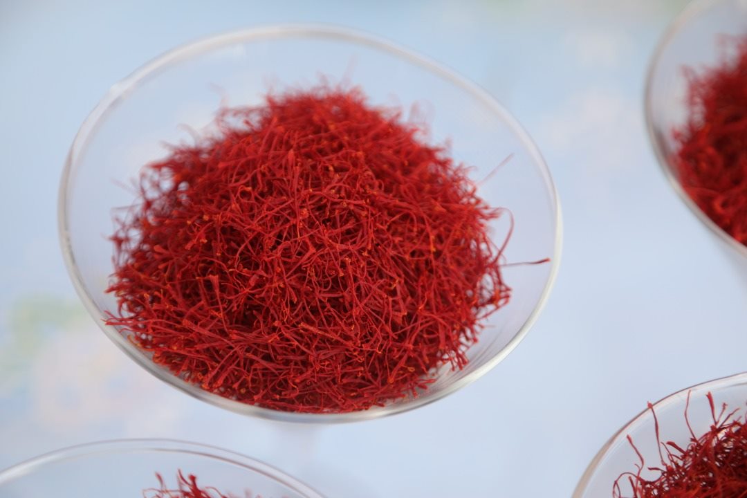 Pridful production of Afghanistan: high quality saffron from Herat.