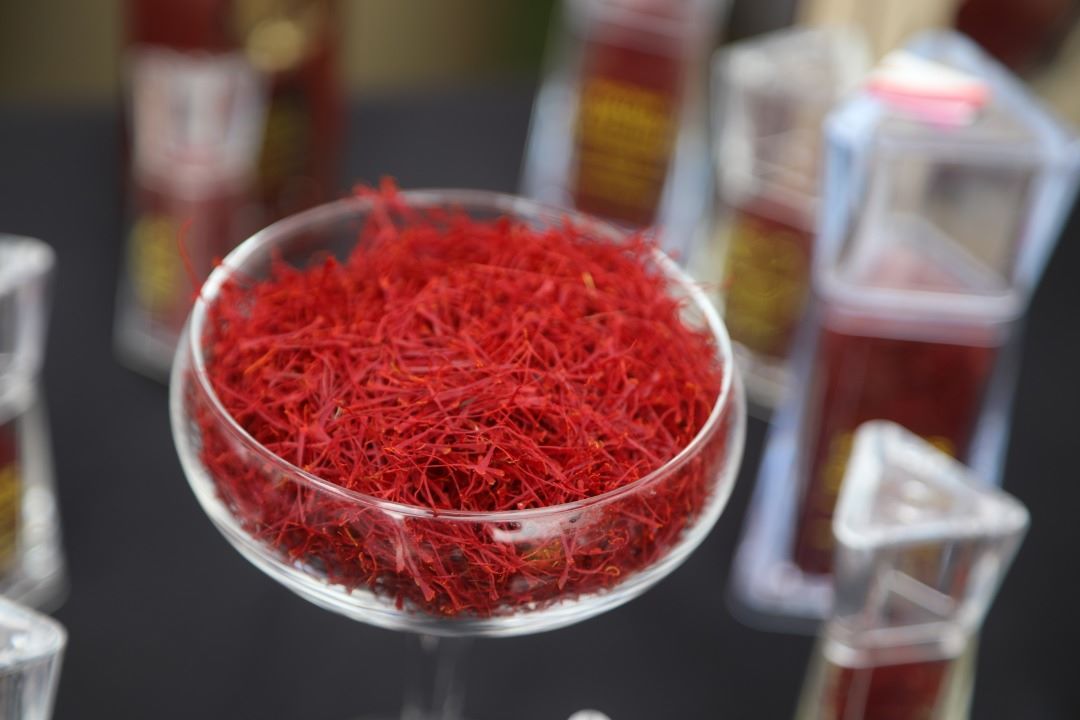 Pridful production of Afghanistan: high quality saffron from Herat.