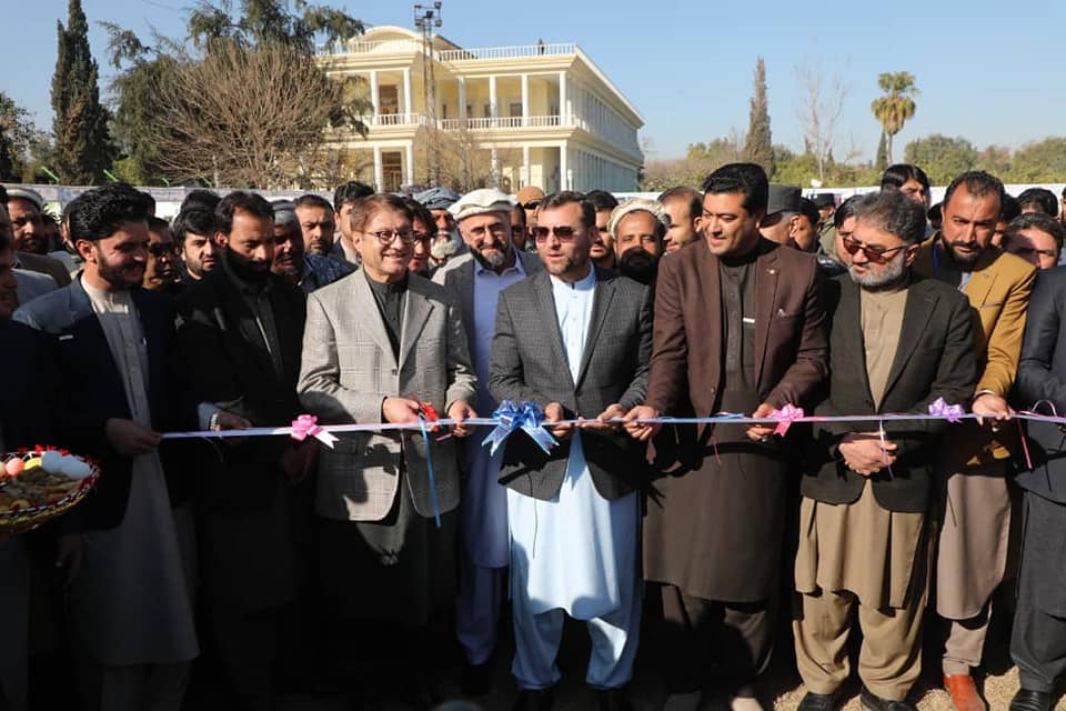 Minister of Agriculture visits Nangarhar: Inauguration of projects, Agricultural exhibition, quality stabilization laboratories and meeting with representatives of Agricultural activists