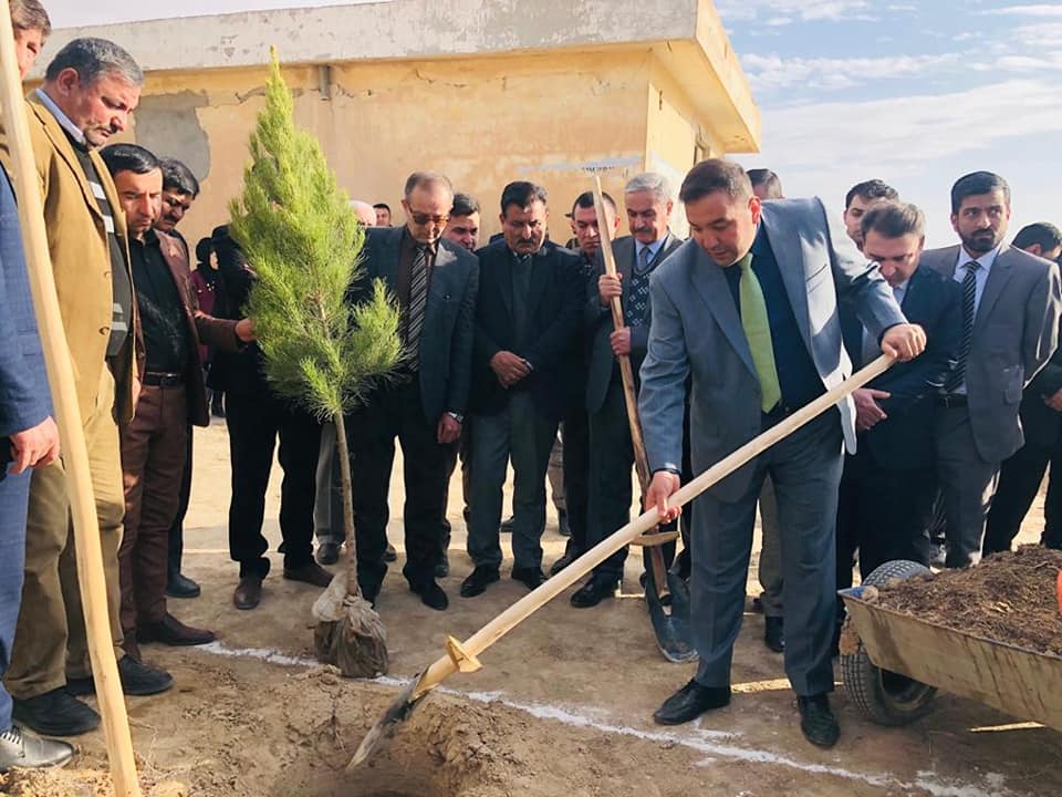 کمپین نهالشانی در بلخ رسماً آغاز شد