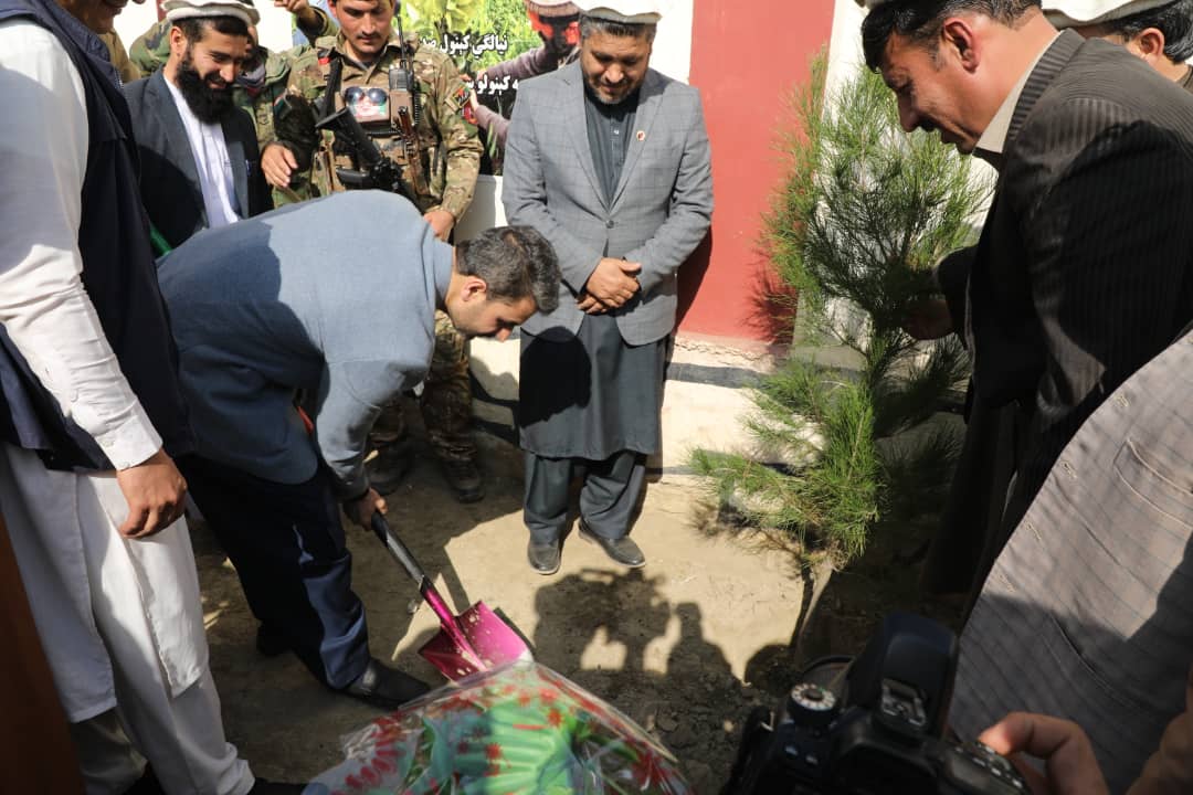 کمپین نهال‌شانی در کنر آغاز شد