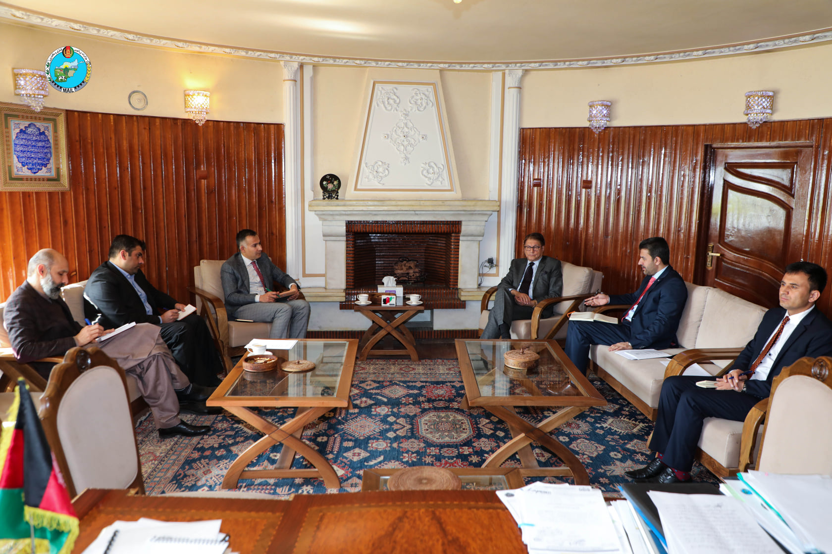 The Minister of Agriculture Meets with General Director of National Administration of Water Affairs for further coordination