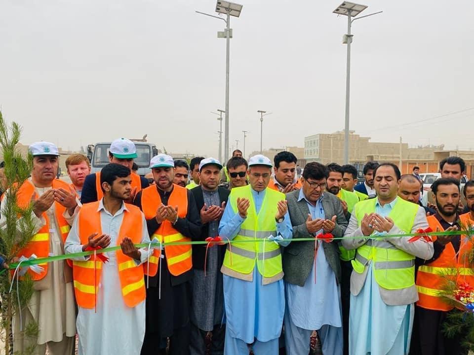 کمپین نهال‌شانی در ولايت نيمروز آغاز شد