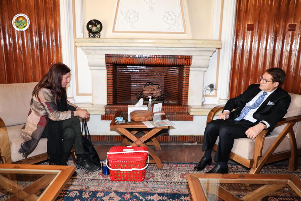 The Director of "Parsa Institute" Visits The Minister of Agriculture