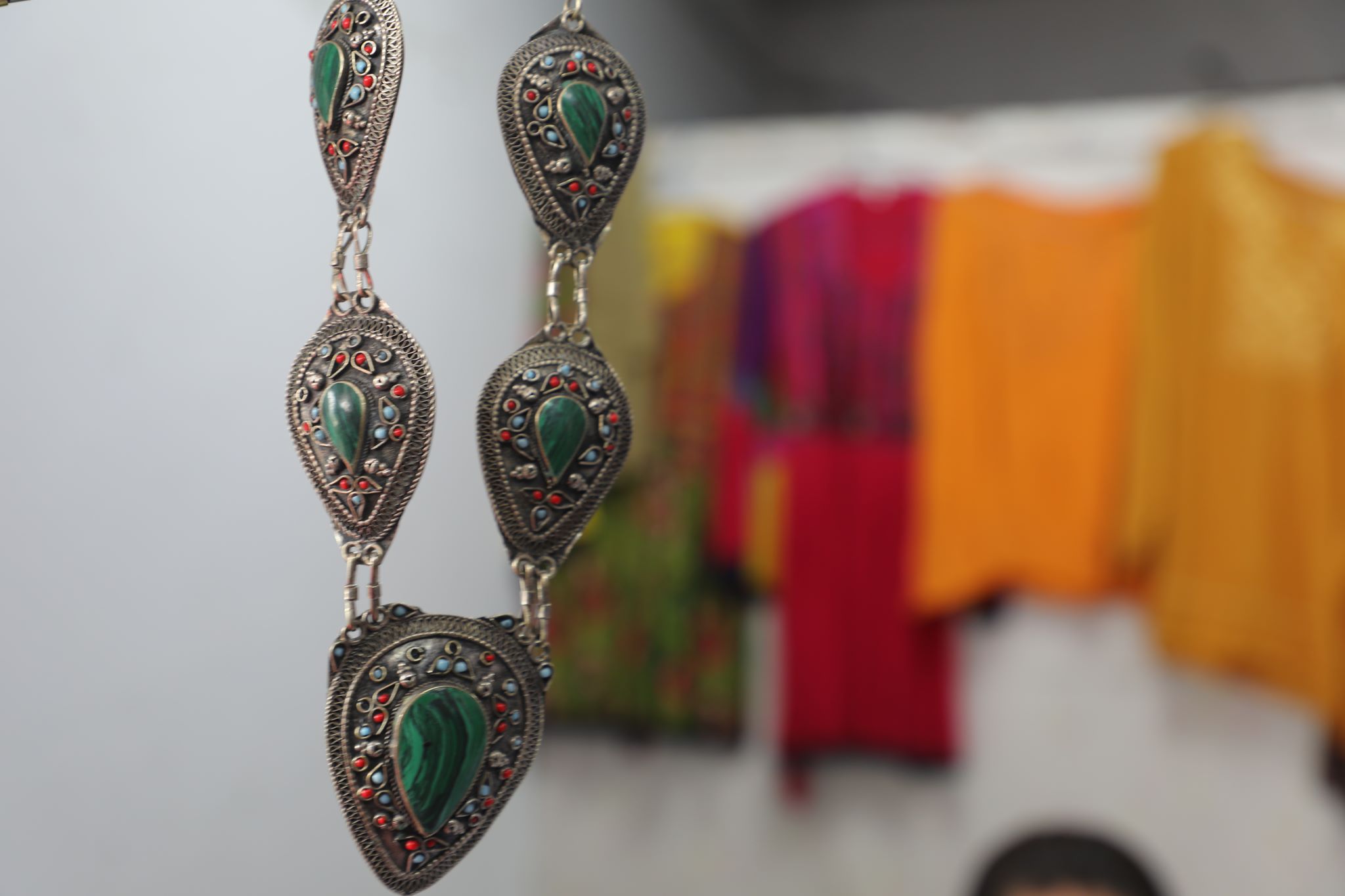 Women's handicrafts from jewelry to various national clothes, We are your host at  Badam_ Bagh exhibition till the end of Thursday, the fifth of Hamal.