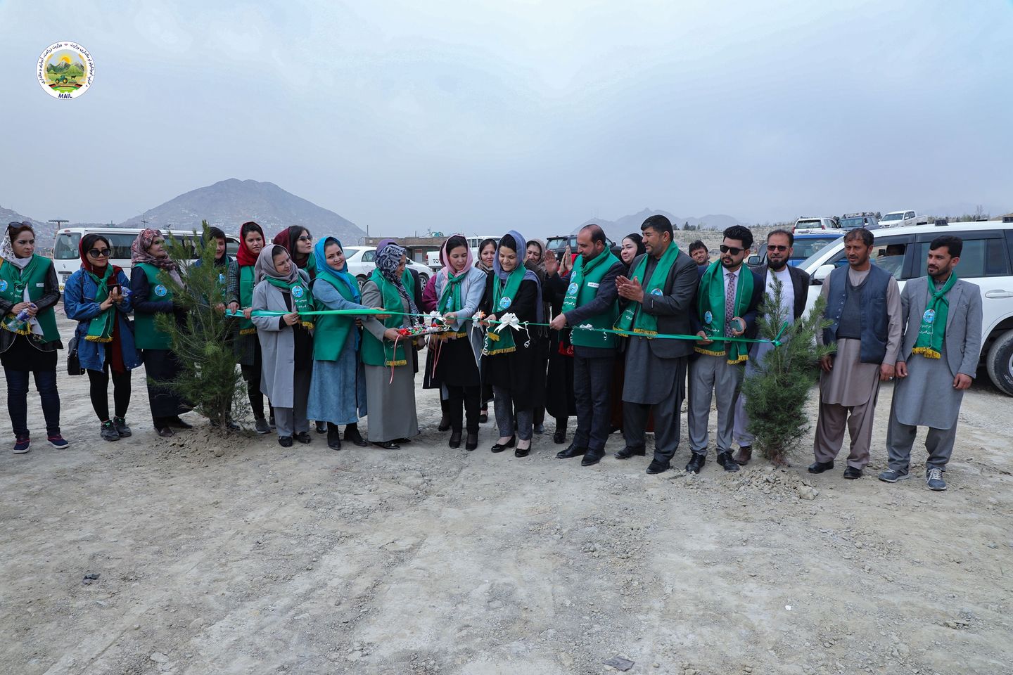 Dozens of women Plant Saplings at Kolola-Poshta