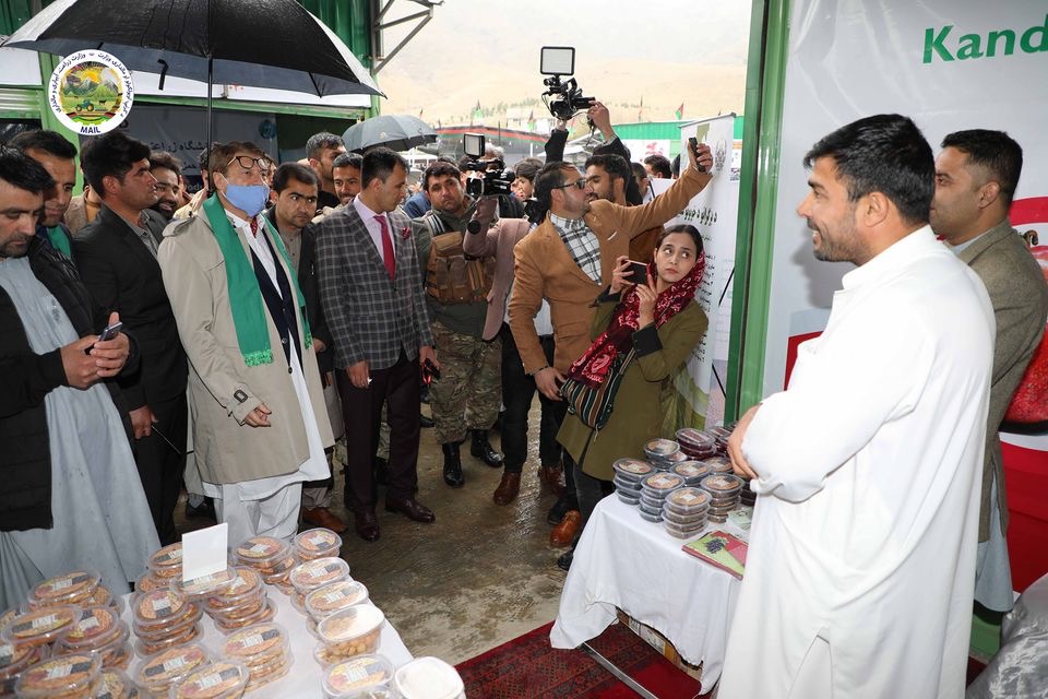 The first day of Agricutural Products' exhibition in Badam Bagh, This exhibition lasts  until Thursday the end of fifth of Hamal.