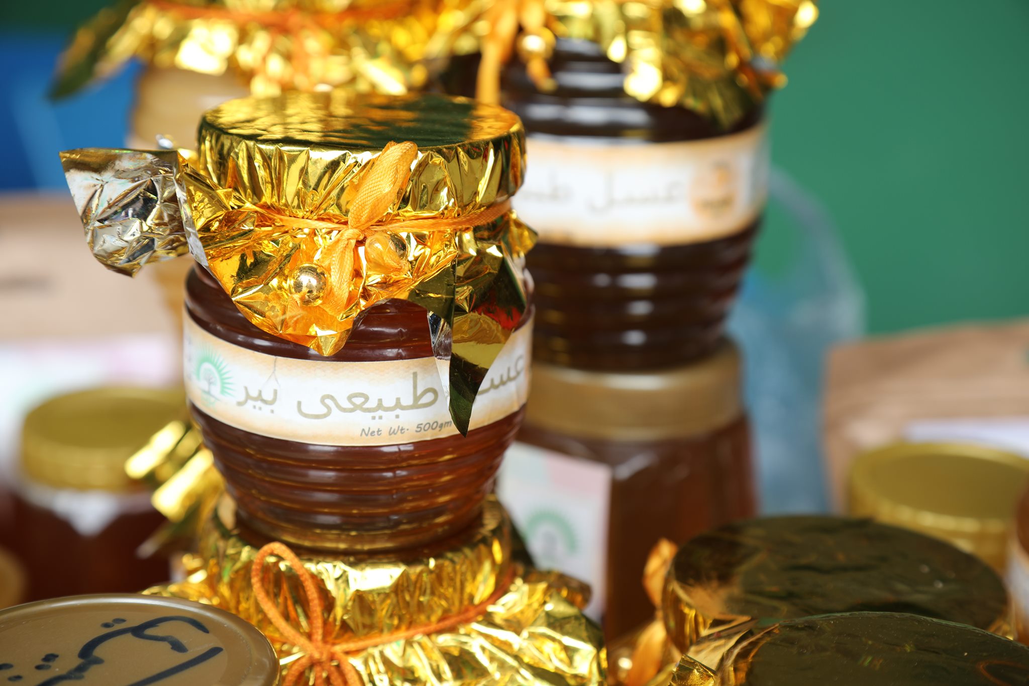 Sweeten your palate with home-made honey.  agricultural products' exhibition at Badam-Bagh  is open to everyone until the end of Thursday, the fifth of Hamal.