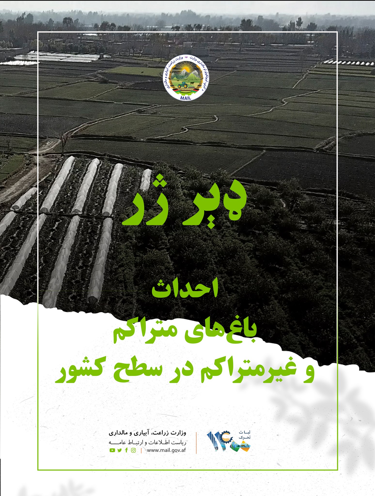 ډېر ژر د هېواد په کچه د متراکم او غیر متراکمو بڼونو جوړول