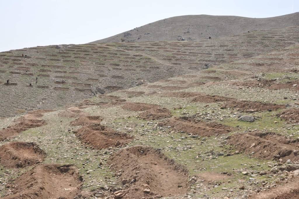 آغاز فعالیت تنظیم آب‌ریزه‌ها در ساحه ۸۵۰ هکتار زمین در کابل