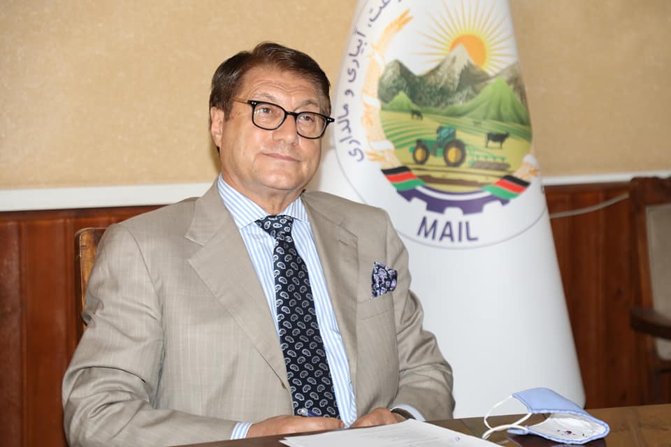 صحبت وزیر زراعت با بانک جهانی در مورد پروژه‌های انکشافی