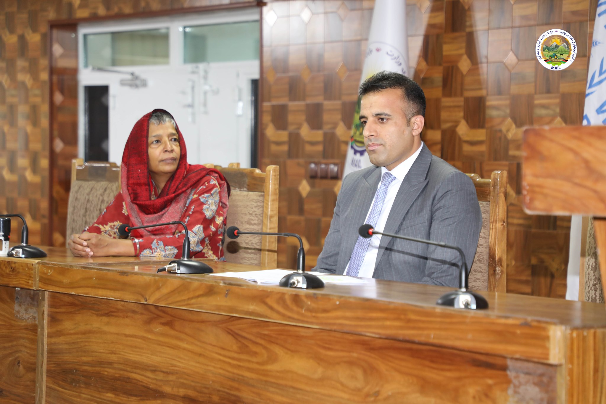 Signing a Memorandum of Understanding between MAIL and FAO to reduce malnutrition and establish food security