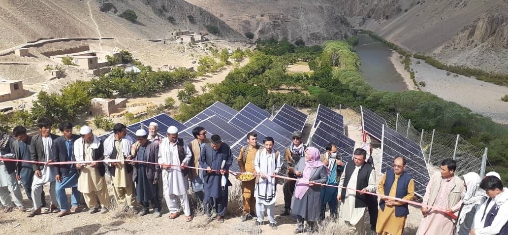 With Inaugurating of first solar system project in Daikundi, 48 hectares of land irrigated