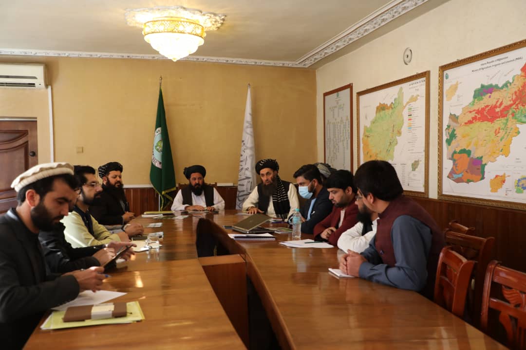 د ځمکې تخريب دمخنيوي ملي پروژې په پار د کرنې وزارت د مشرتابه پلاوي غونډه دائره شوه