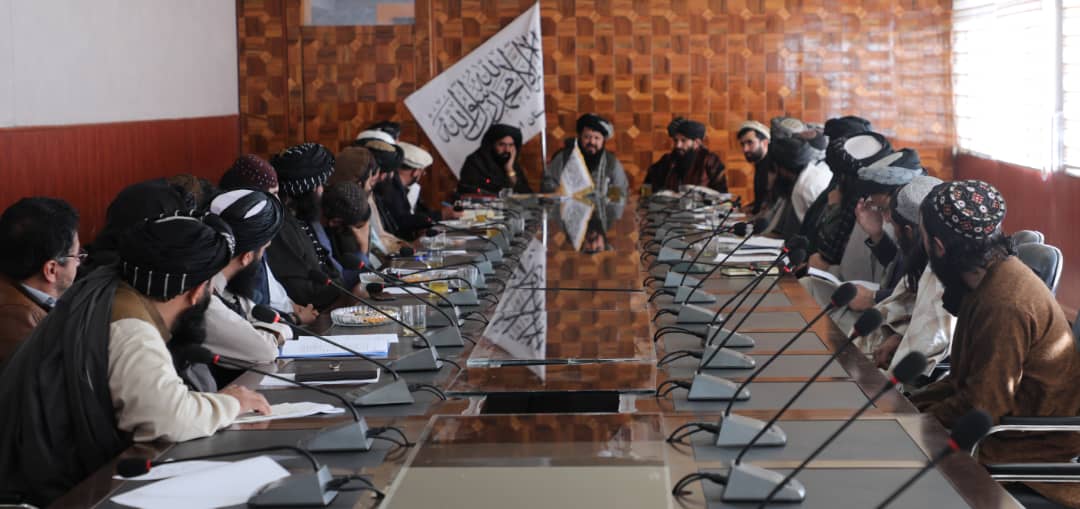 نشست مشورتی با مسوولان محلی ولایت پکتیا و ارائه طرح قاچاق و قطع جنگلات