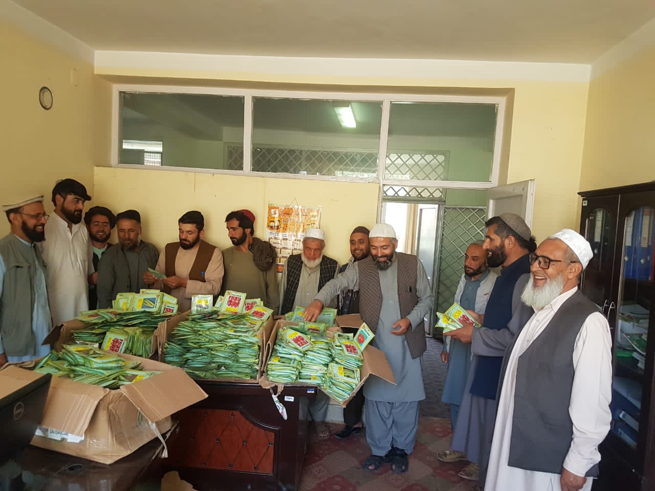 به بیش از ۲۰۰ دهقان در کابل تخمیانه سبزیجات توزیع می‌شود