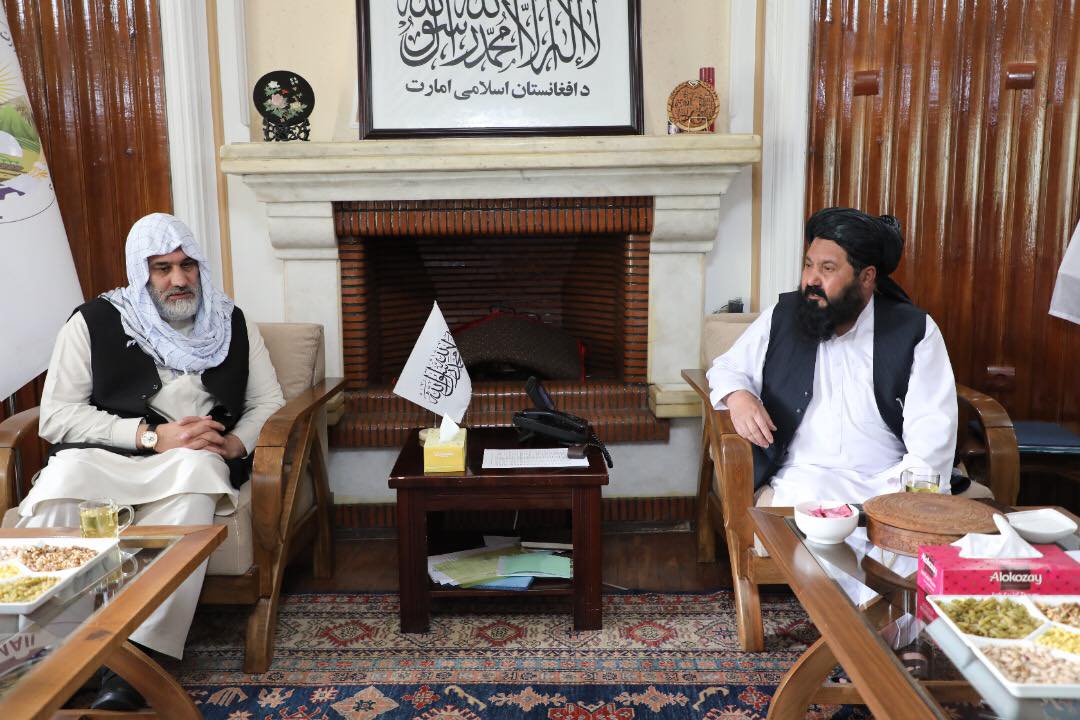 سرپرست وزارت زراعت با رییس شرکت انکشاف ملی دیدار کرد