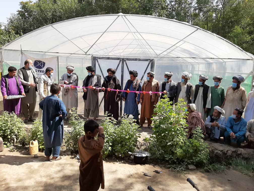 افتتاح ۱۵ سبزخانه در ولایت بادغیس