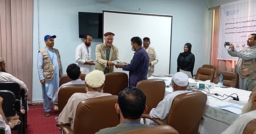 ننګرهار؛ د څارویو د پوستکي پړسوب او کانګو ناروغي په اړه روزنیز پروګرام په لاره واچول شوه