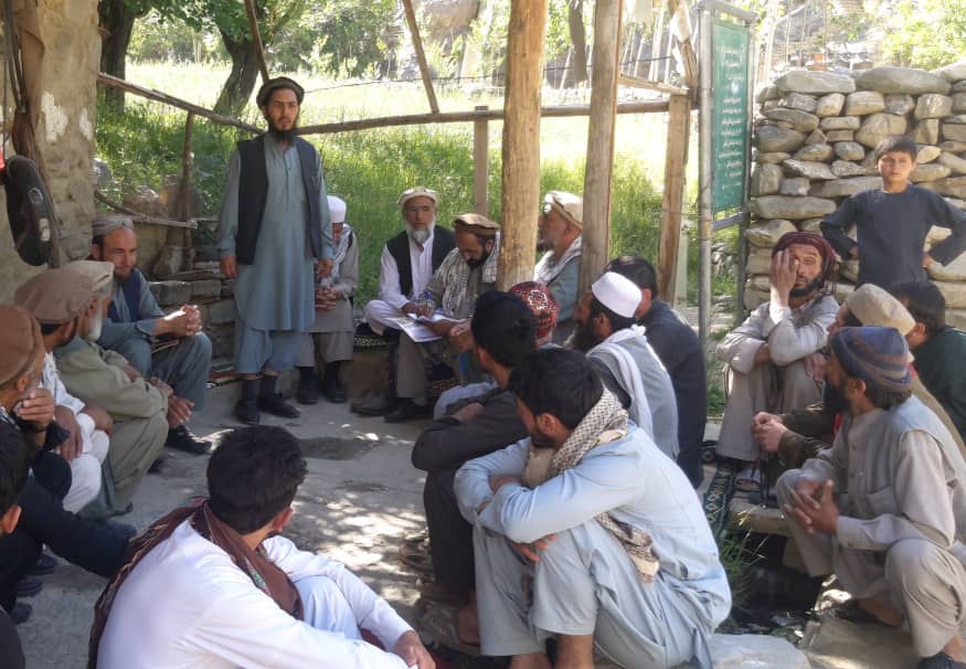 رییس زراعت پنجشیر با دهاقین و مالداران ولسوالی دره  دیدار کرد