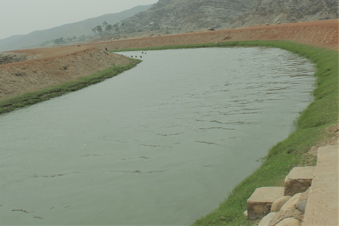 د ننګرهار دکانال ریاست د اوبو یوشمېر کانالونه بیارغوي