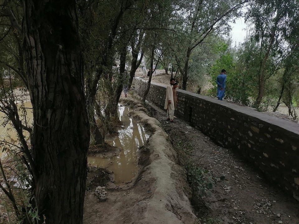 خوست کې د اوبولګولو ورخونه او استنادي دېوال ګټې اخیستنې ته وسپارل شول