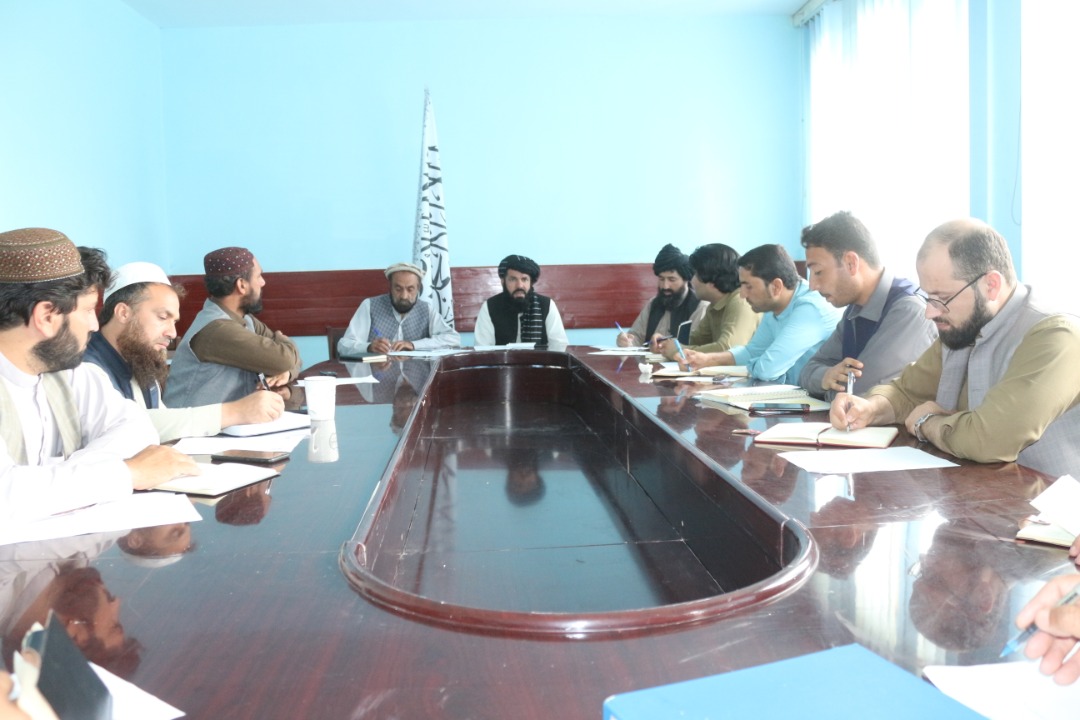 پکتيا کې د طبیعي پېښو پر وړاندې د چمتووالي غونډه ترسره شوه